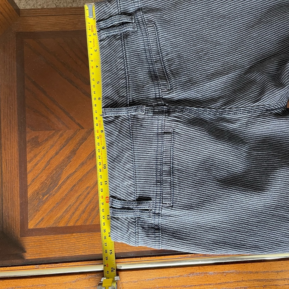 Vintage CAbi pinstripe flare jeans size 2 - Picture 5 of 9